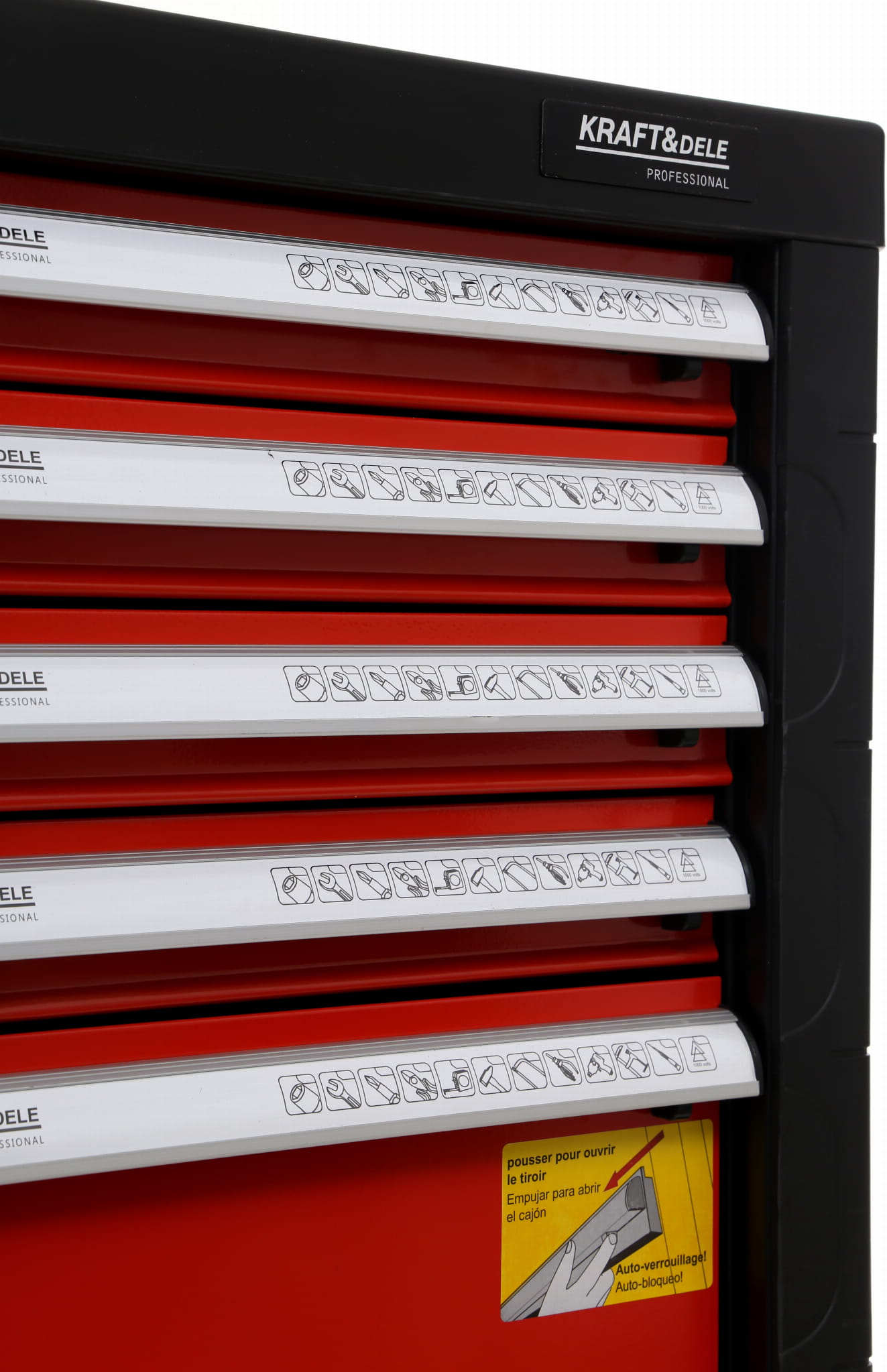 Įrankių spintelė 263 elementai KD361