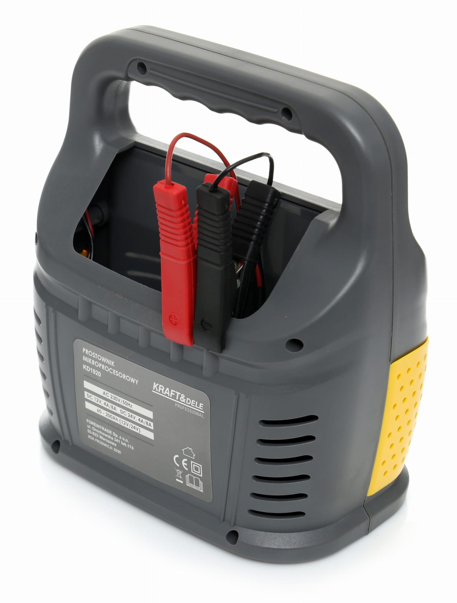 Kraft & Dele mikroprocesorinis įkroviklis  KD1920, 12V/24V 60-200Ah