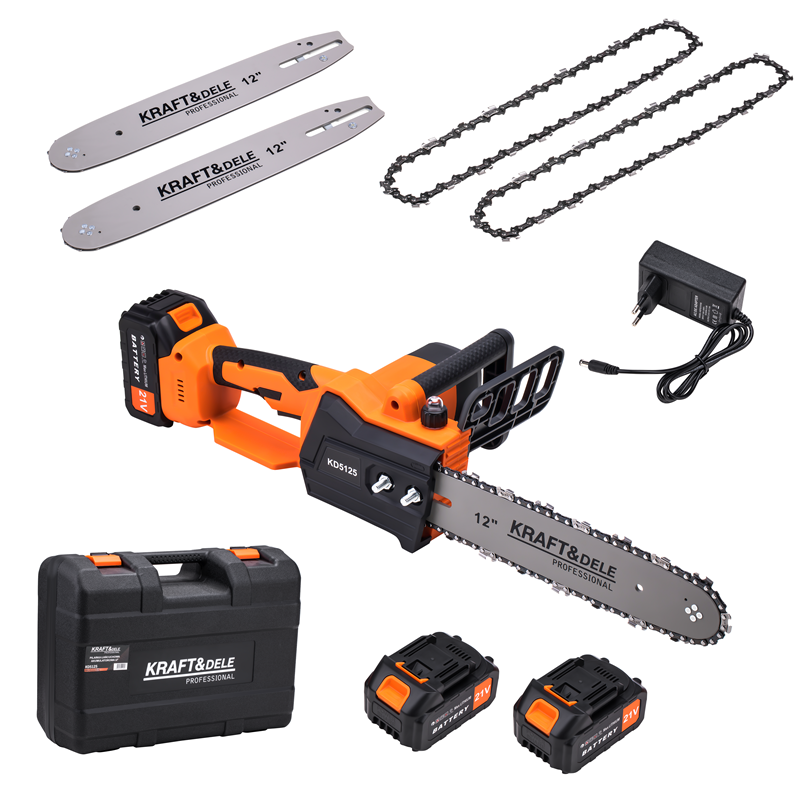 Akumuliatorinis pjūklas 2x21V 4Ah KD5125