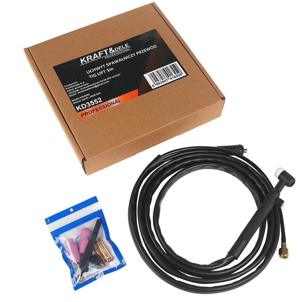 TIG LIFT 3M KD3552 kabelinis suvirinimo degiklis