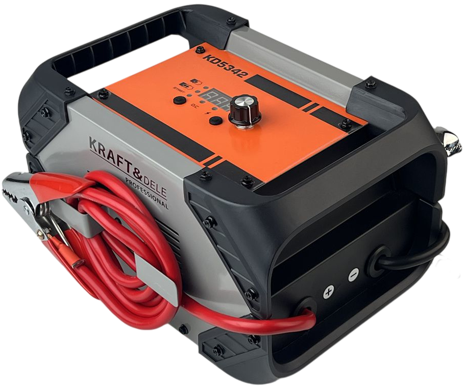 Akumuliatorių įkroviklis su paleidimu KD5342, 20-700Ah 12/24V 85A