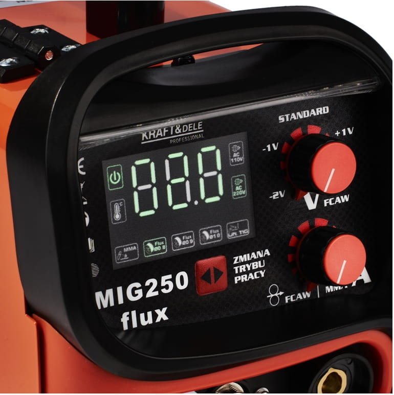 250A suvirinimo aparatas - MIG / MMA / LIFT TIG 3in1 KD1875
