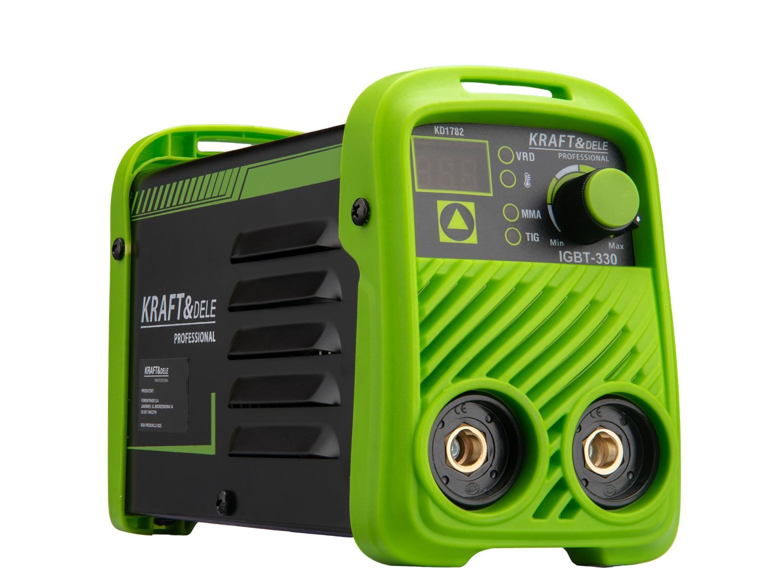 Inverterinis suvirinimo aparatas KD1782, 330A MMA TIG LIFT VRD
