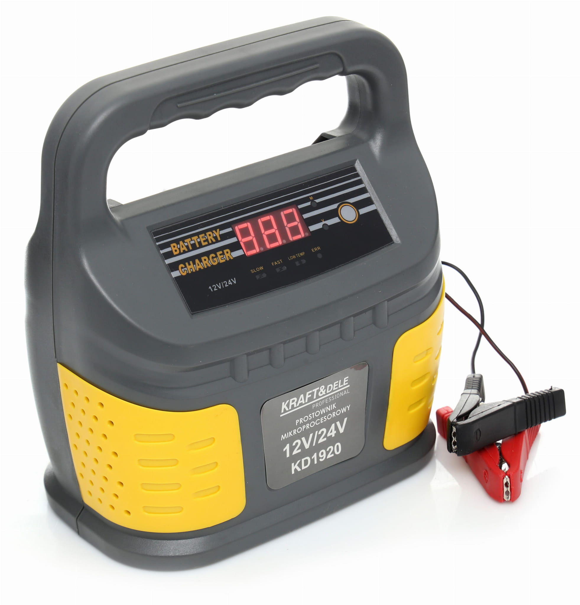 Kraft & Dele mikroprocesorinis įkroviklis  KD1920, 12V/24V 60-200Ah