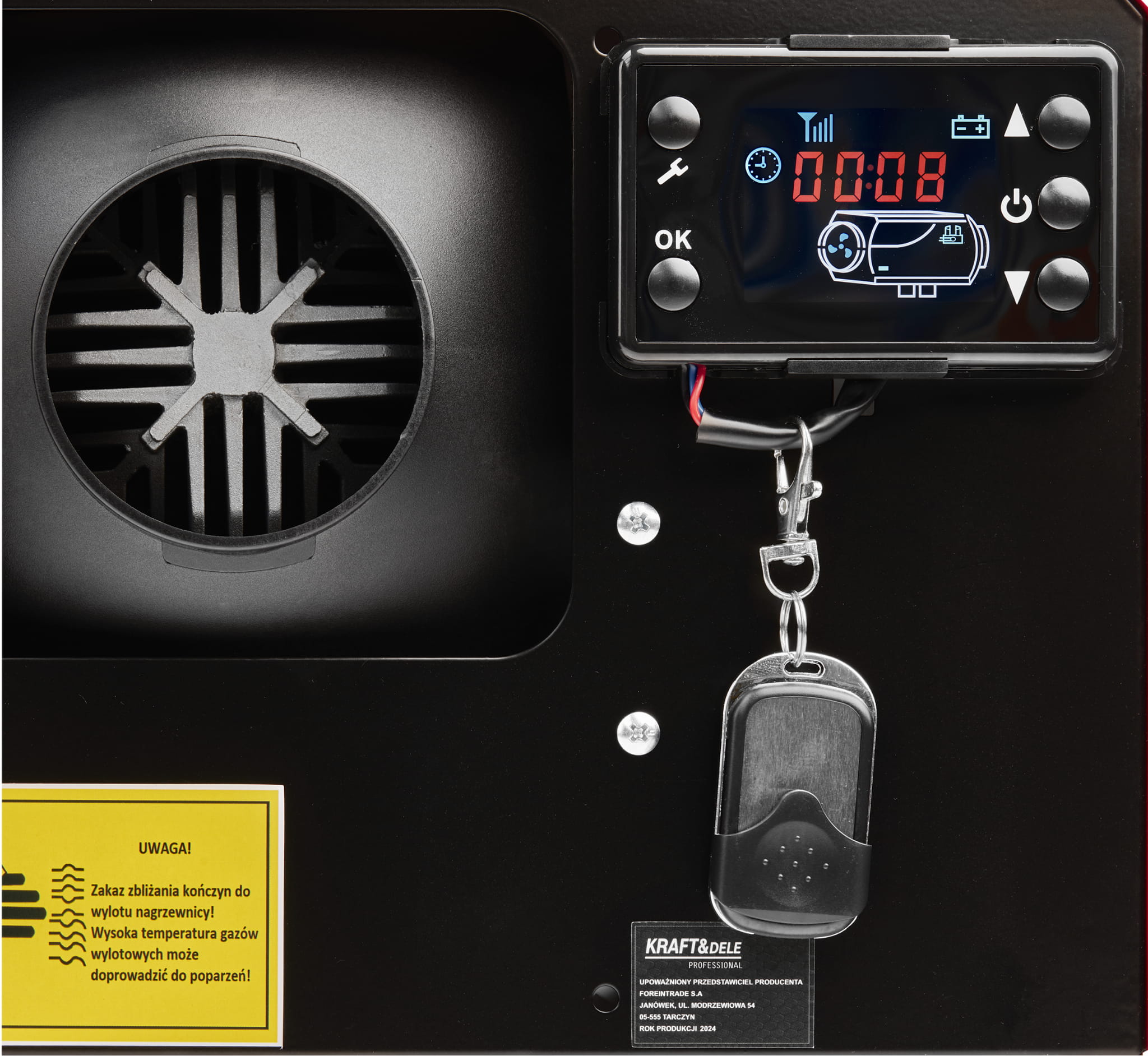 WEBASTO tipo autonominis šildytuvas KD11780, 9kW 12/230V 