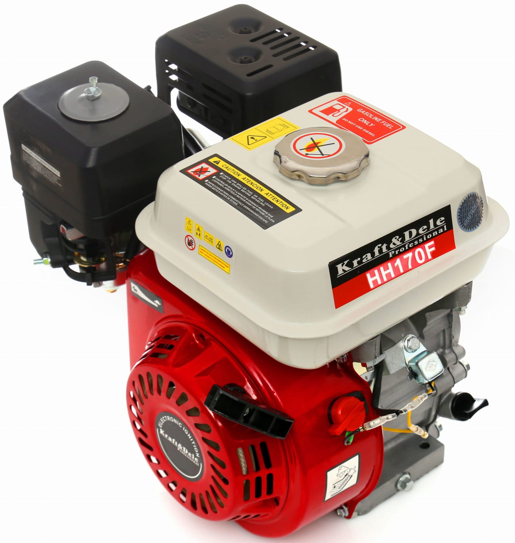  Vidaus degimo variklis Kraft & Dele KD1825, mod. HH170F, 7 AG, 210cc, velenas 20 mm 
