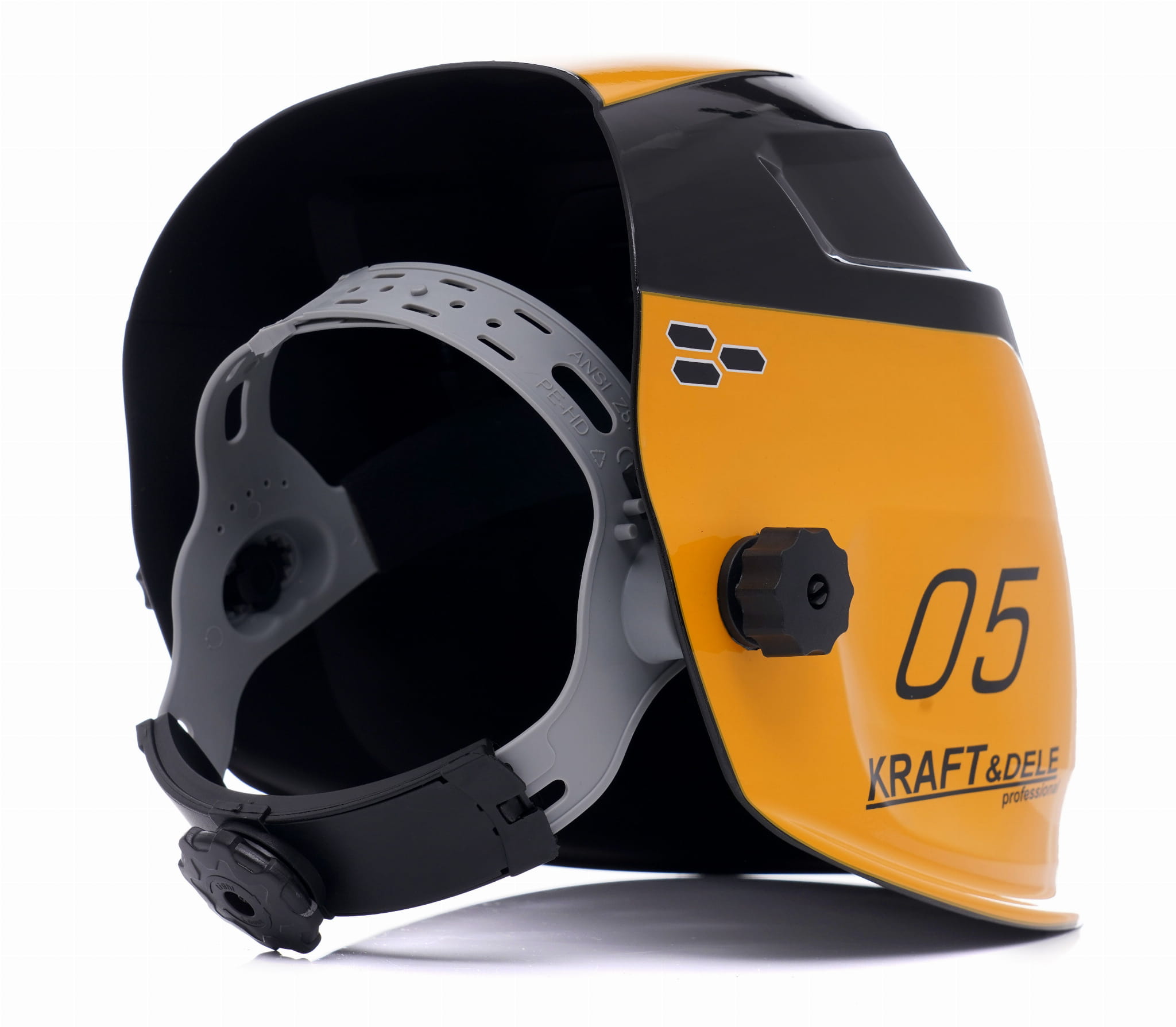 KD890 automatiškai tamsėjantis suvirinimo šalmas-kaukė