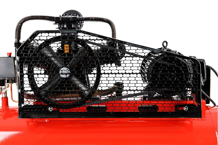 Oro kompresorius su tepaliniu siurbliu Kraft & Dele KD408, 200L 3 stūmokliai 400V, 720 l/min