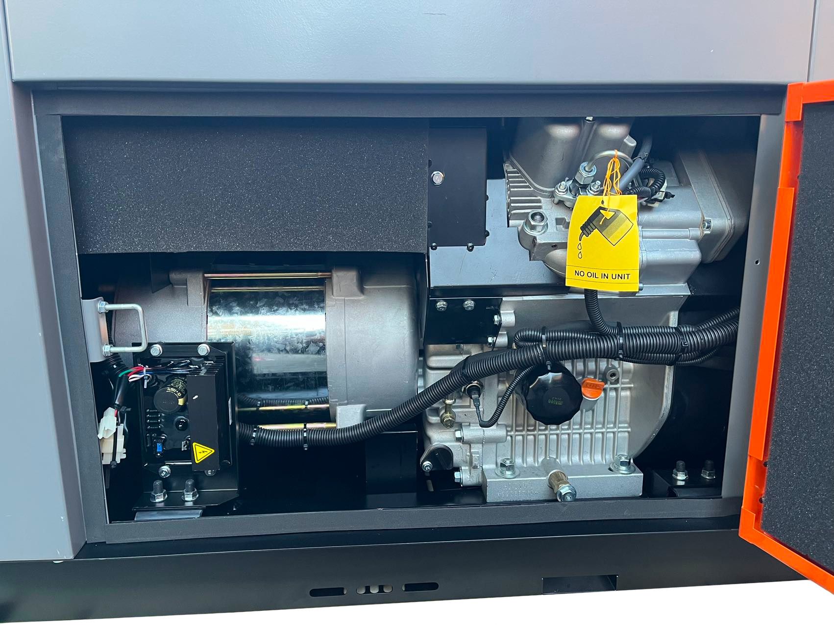 KRAFT&DELE vienfazis dyzelinis generatorius 18/19 kW KD199