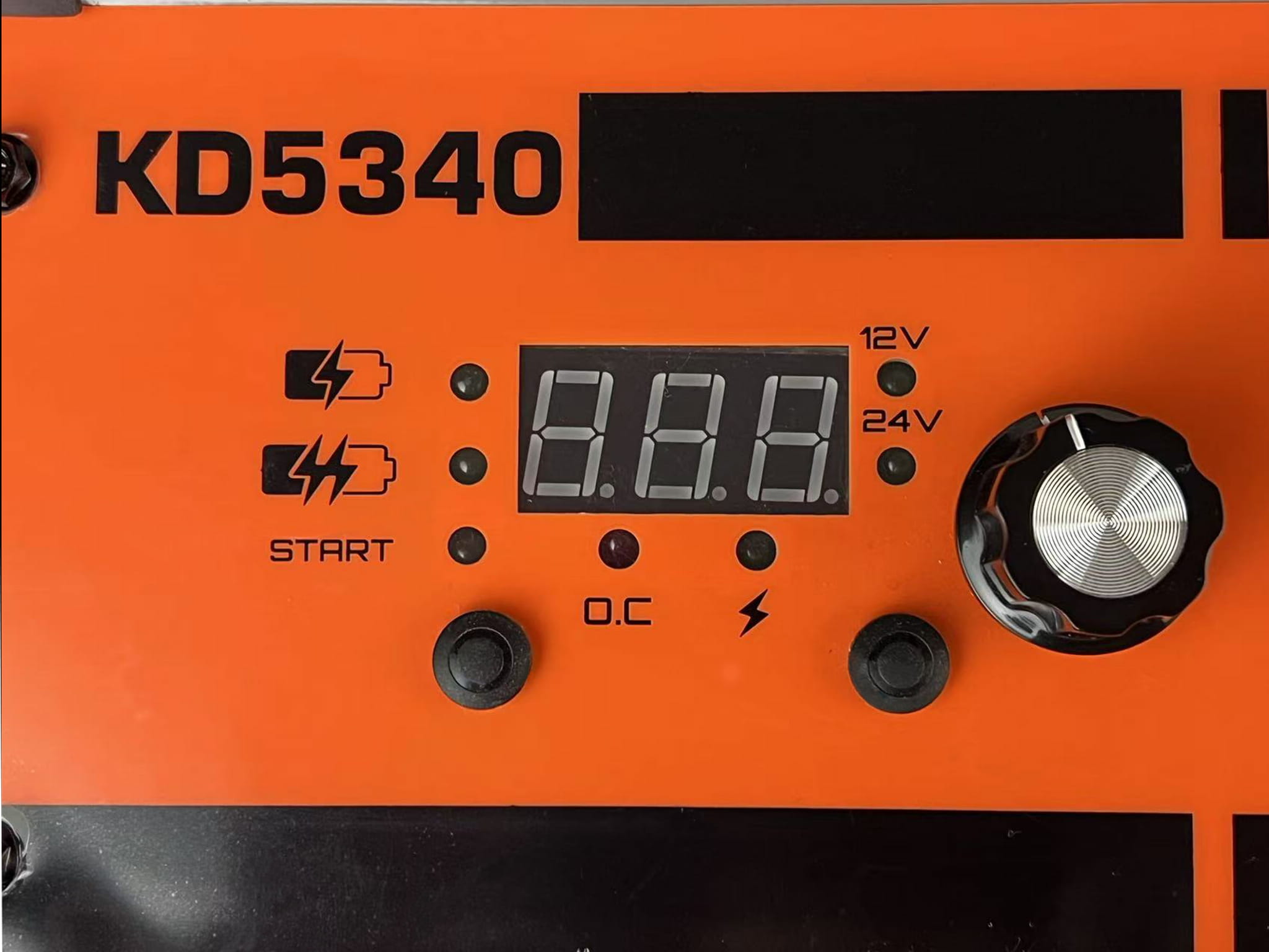 Akumuliatorių įkroviklis su paleidimu 20-250Ah 12/24V 35A KD5340