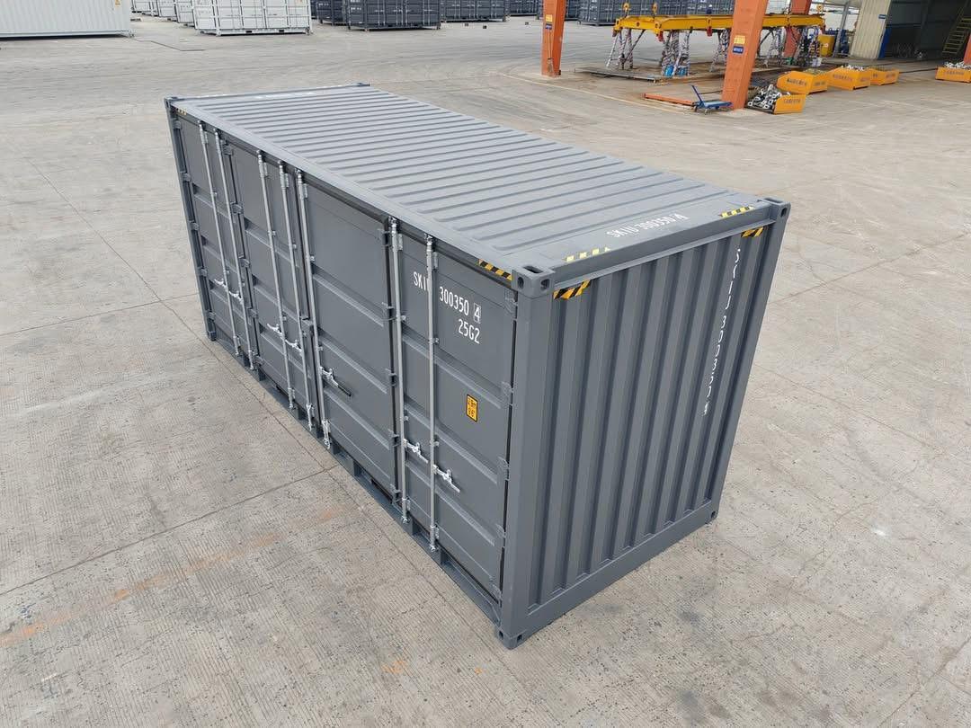 Conteneur Maritime High Cube 20 Pieds – Première Utilisation