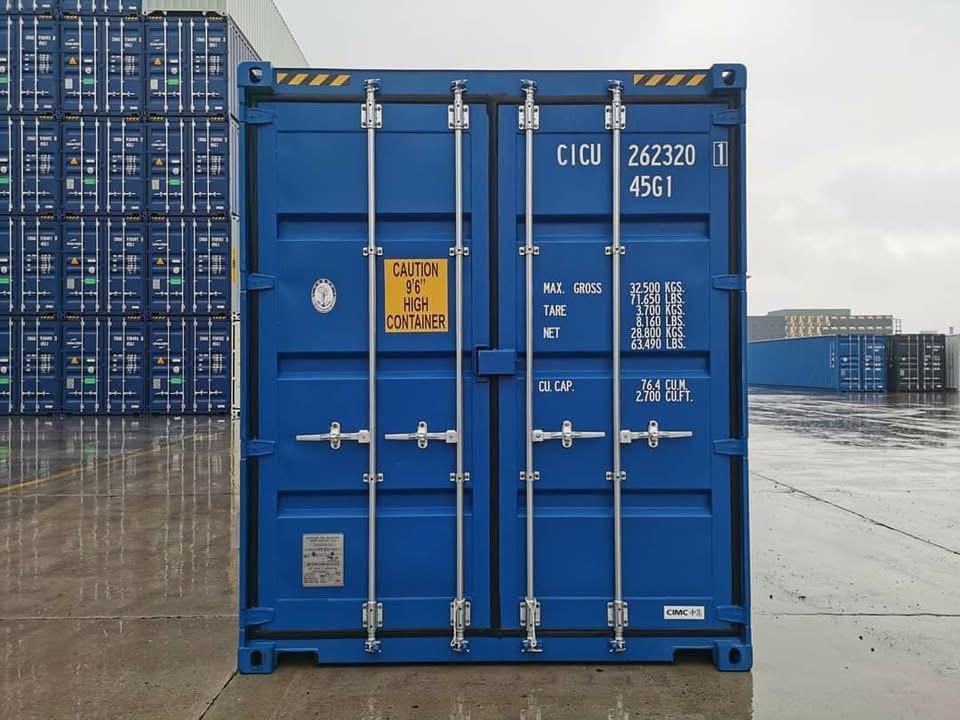 Conteneur Maritime 40 Pieds – Standard ou High Cube