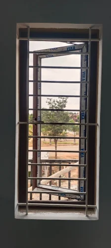 Brown UPVC Folding Window