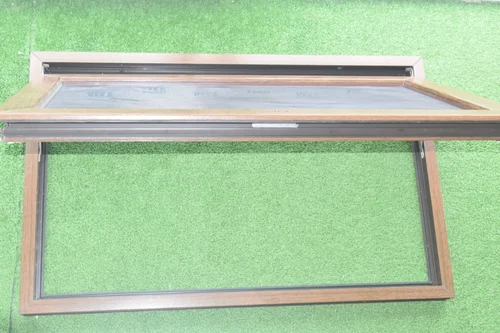Brown UPVC Folding Window