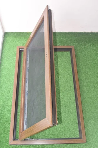 Brown UPVC Folding Window