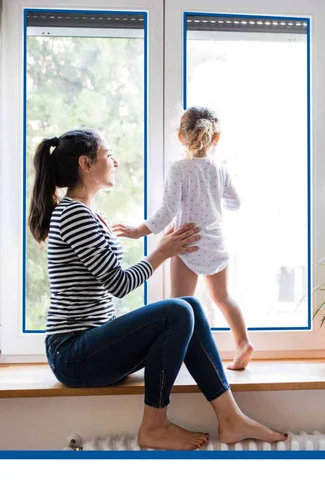 UPVC 3 Track Sliding Windows