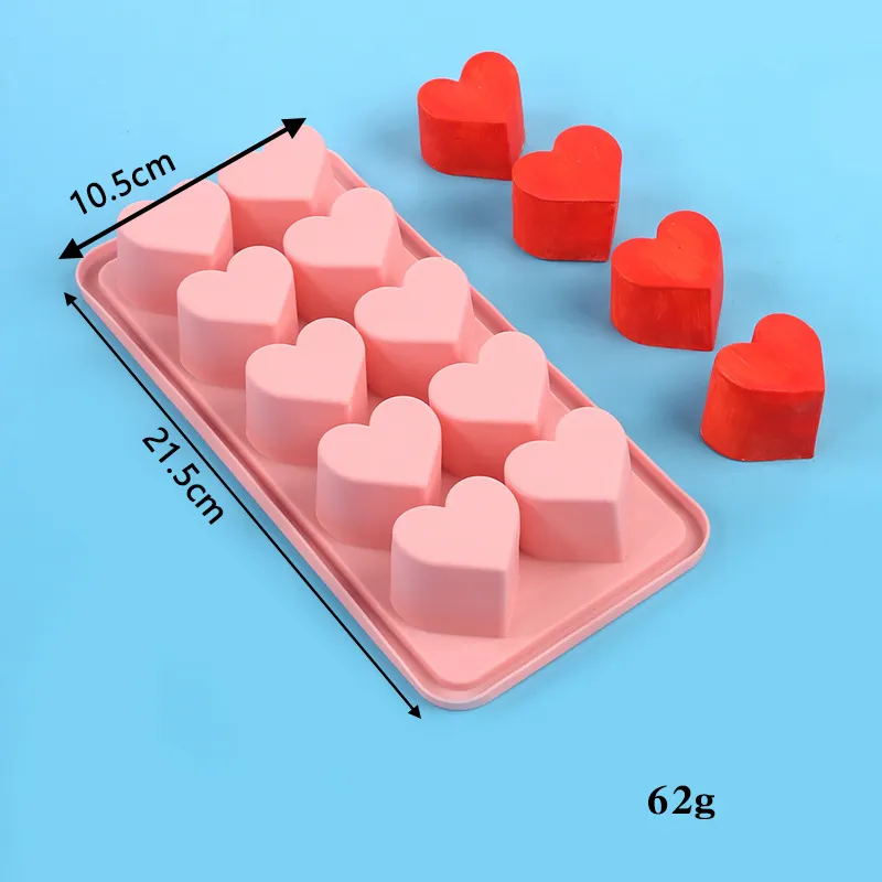 Heart-Shaped Ice Cube Trays