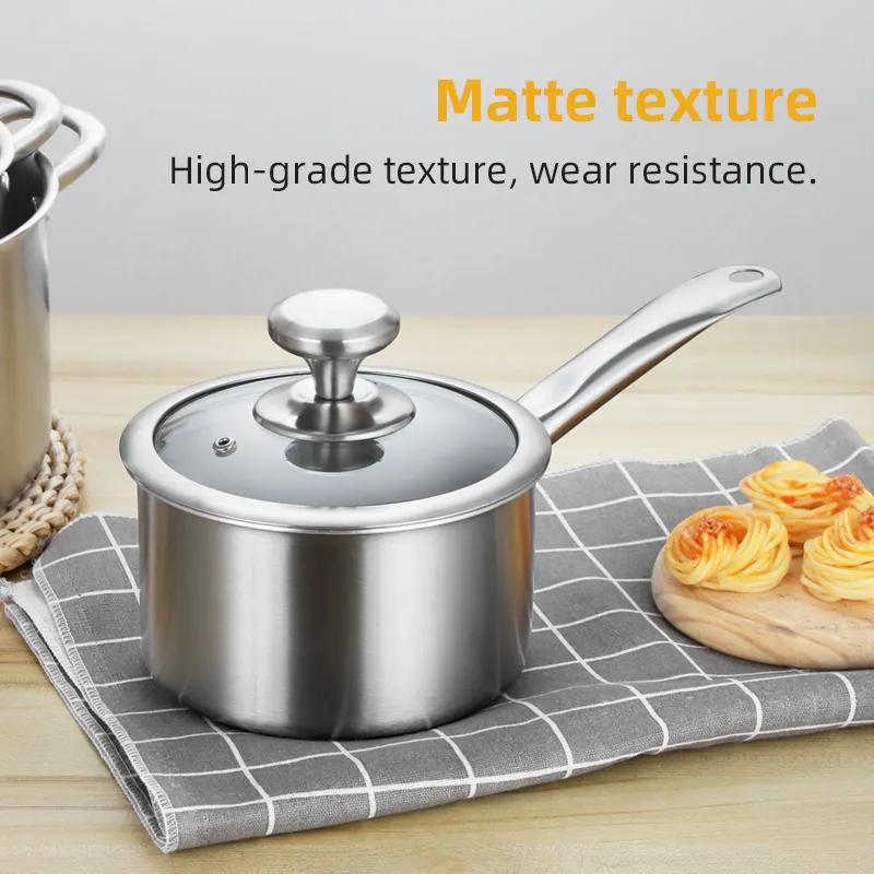 Stainless Steel Pot with Lid