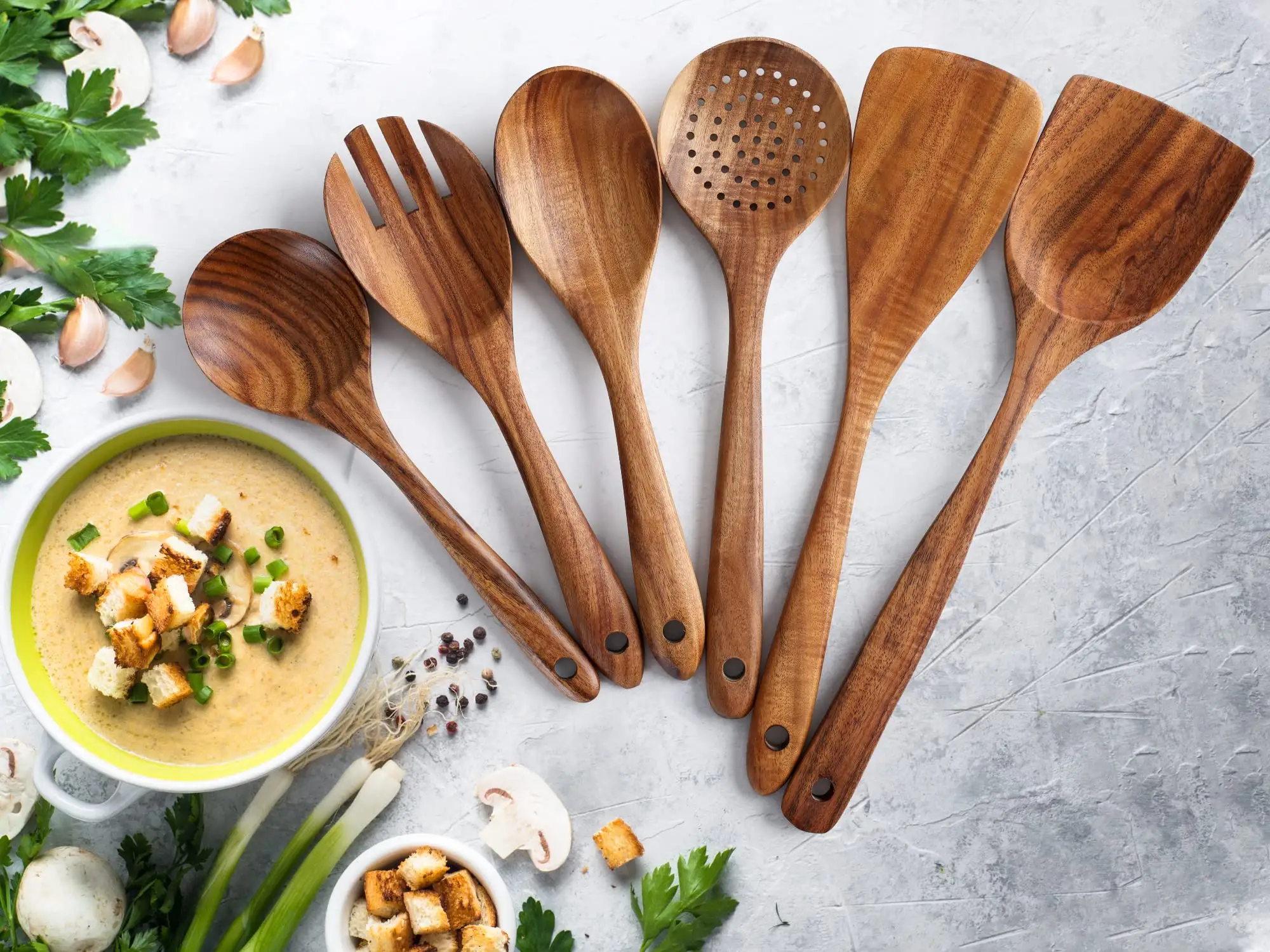 Wooden Spoon Set