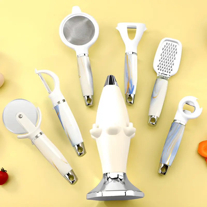 Knife Set with Rotating Block