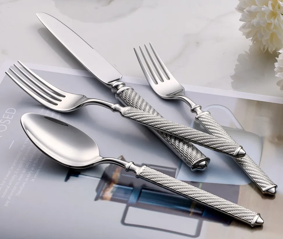 Elegant Silverware Set
