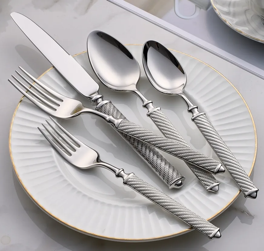 Elegant Silverware Set