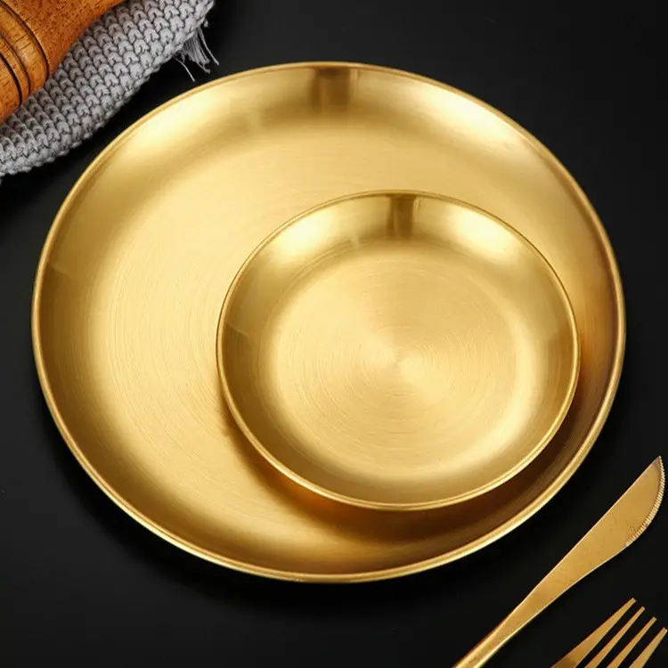 Gold Plate Set