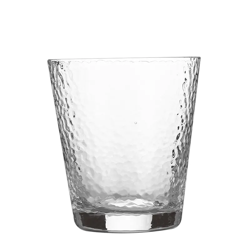 Hammered Glass Tumbler