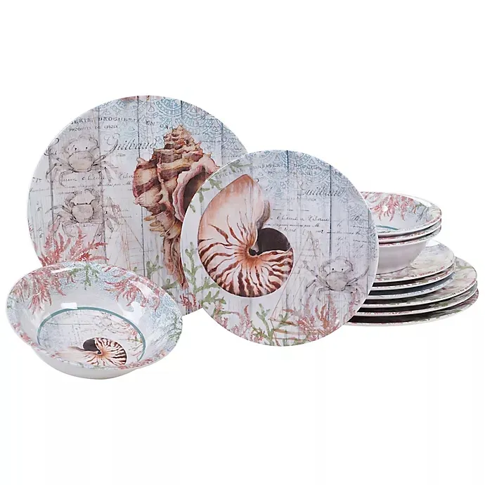 Decorative Floral Dinnerware Set