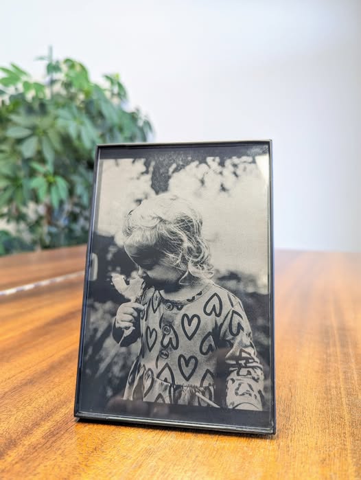 Etched Glass Photo