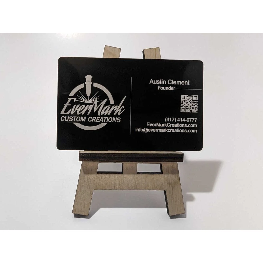 Aluminum Business Card