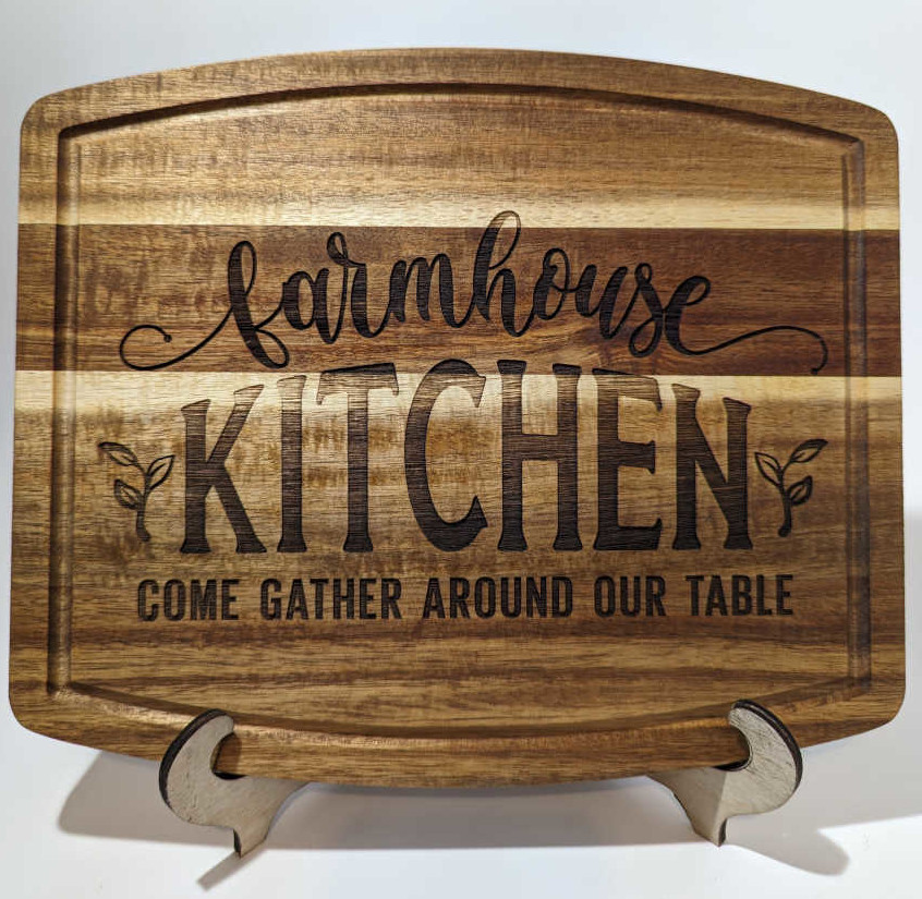Farmhouse Kitchen Wooden Cutting Board