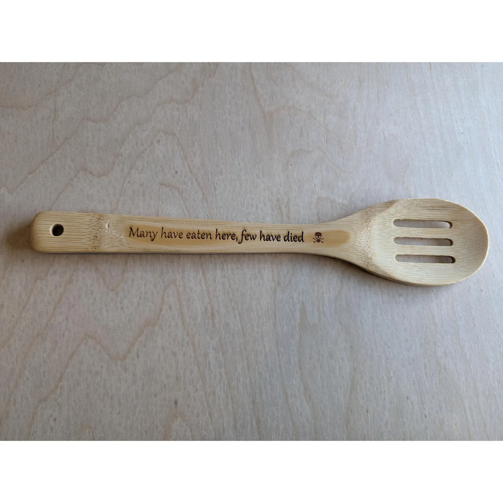 Engraved Wooden Spoon