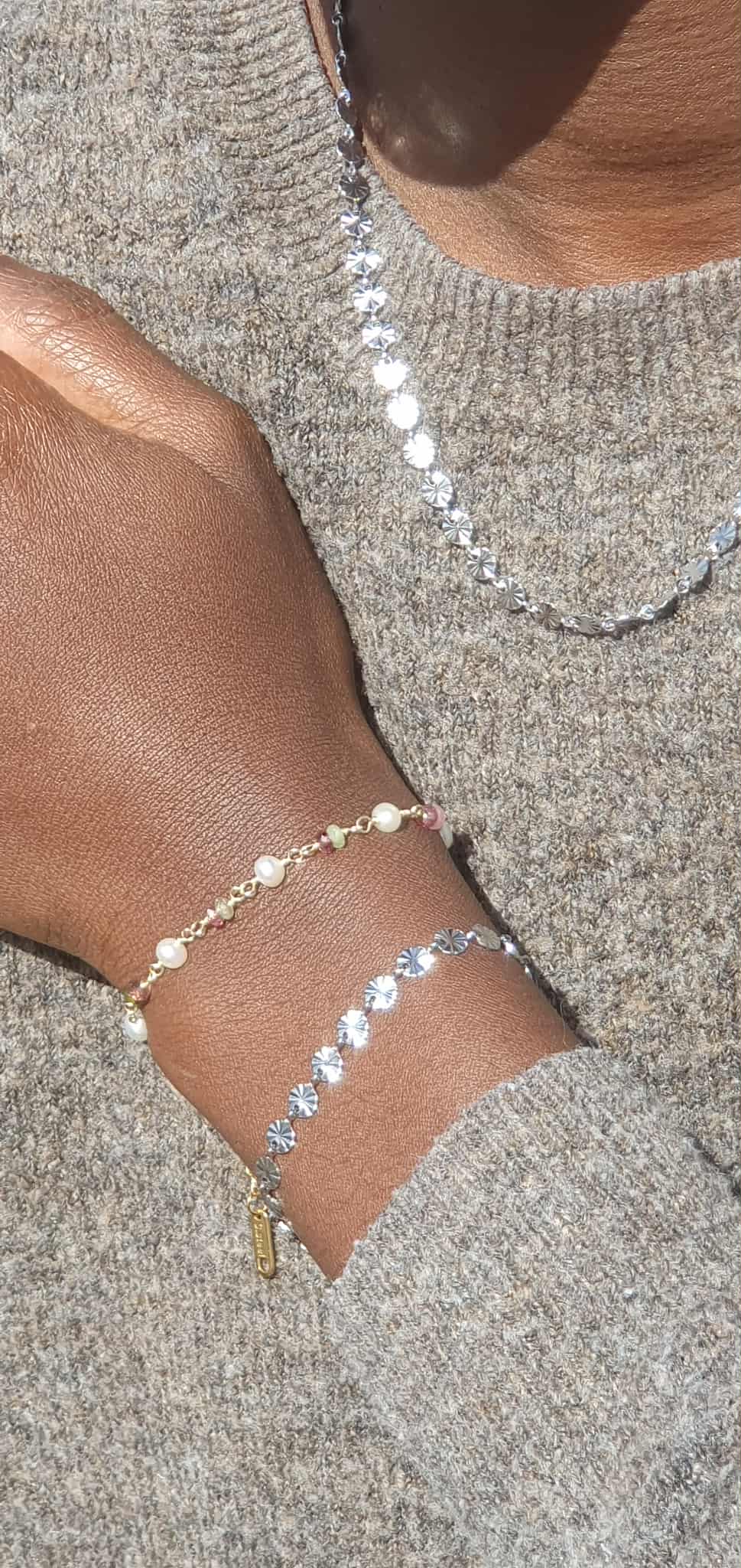 Farve Perle Armbånd