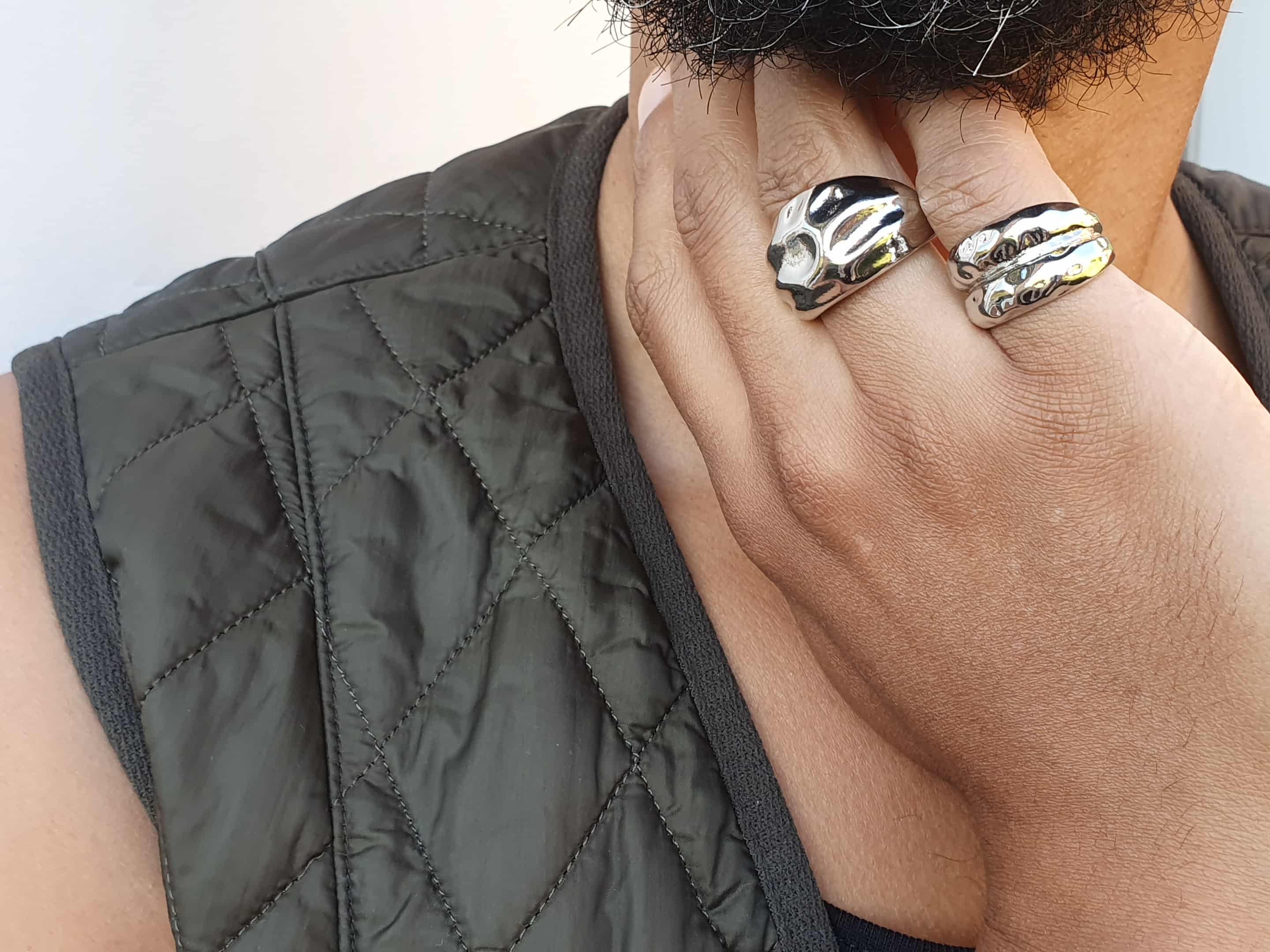 Sølvringe med unikt design