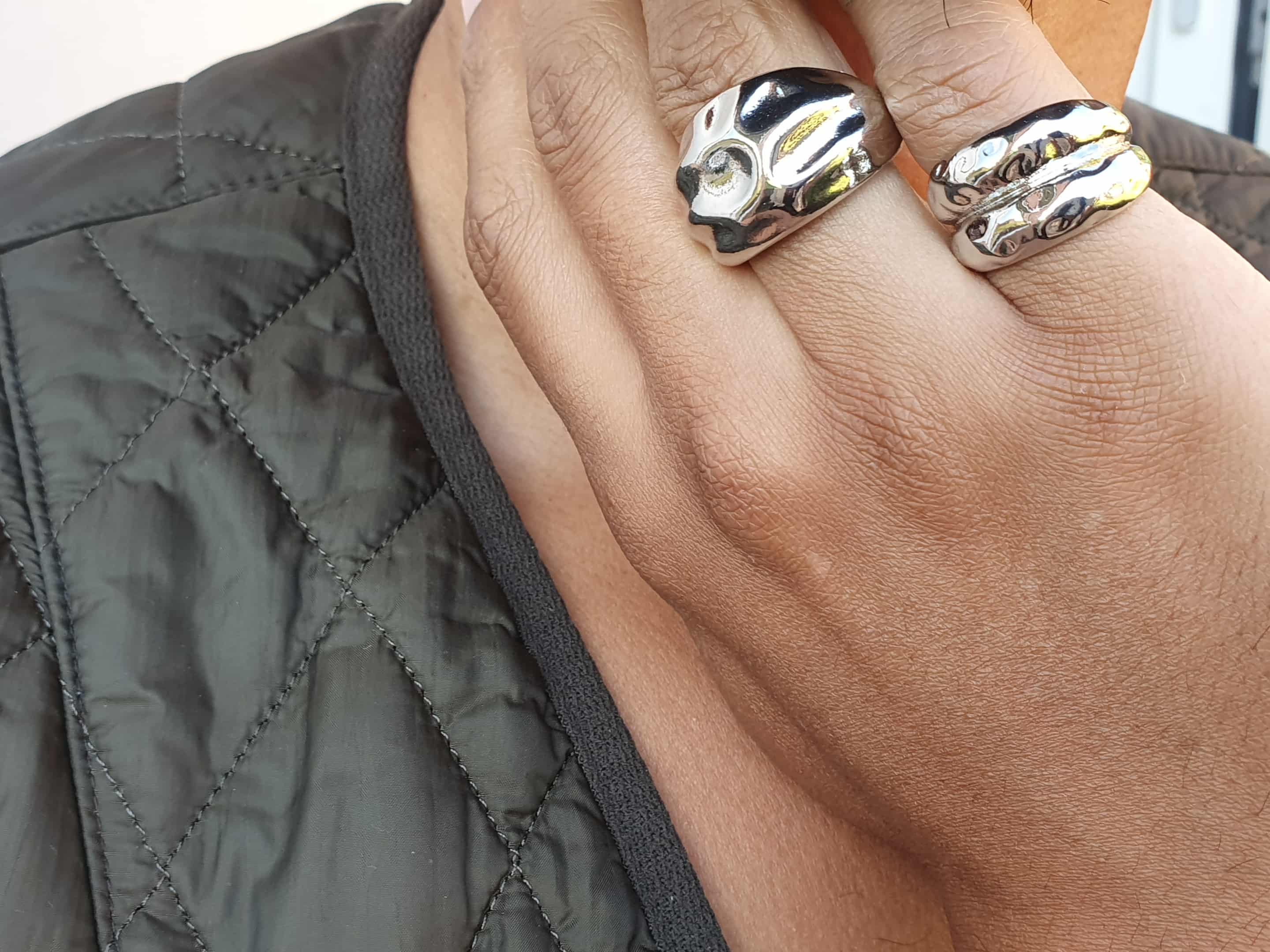 Sølvringe med unikt design