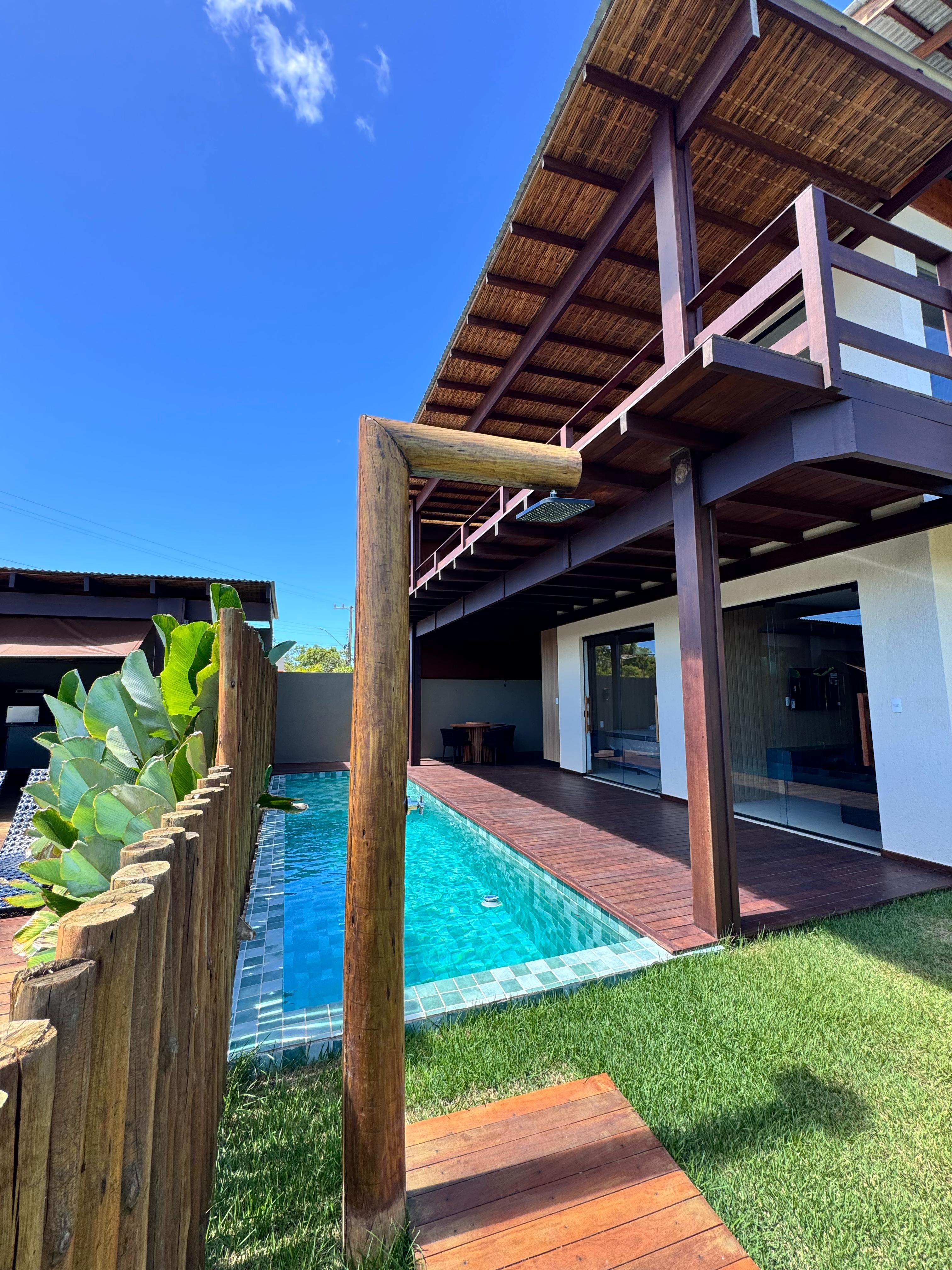Casa 1/4 com Piscina Privativa