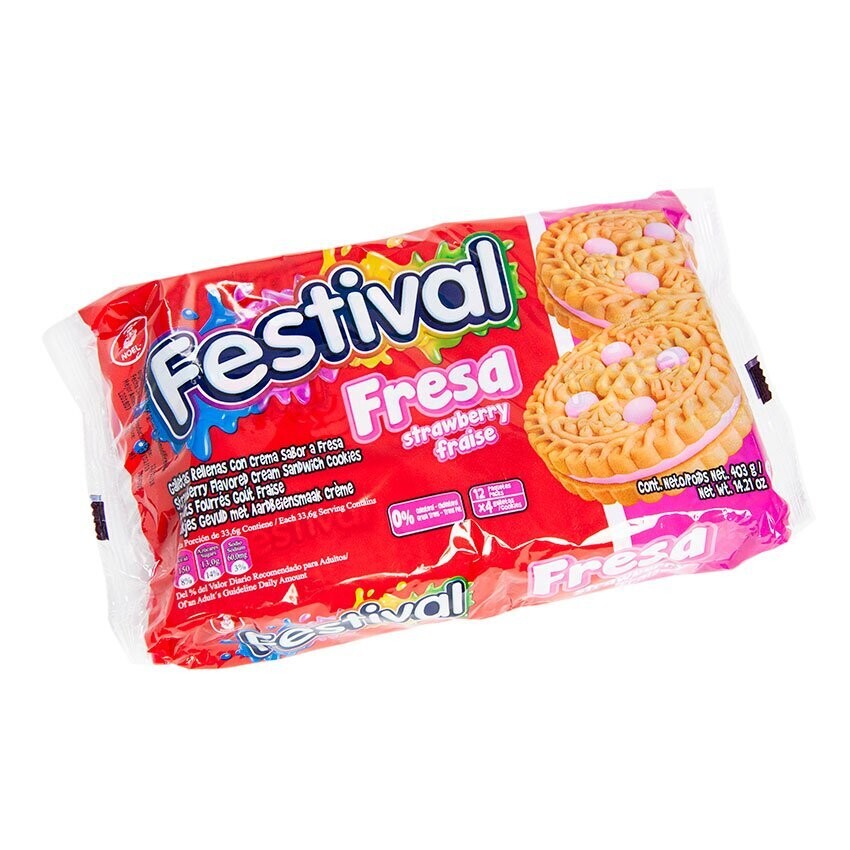 BOLSA FESTIVAL FRESA