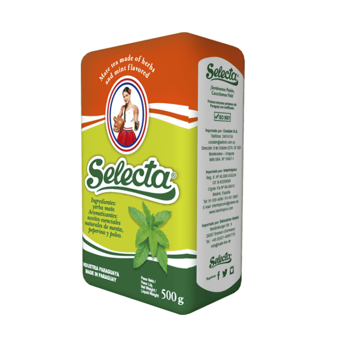 SELECTA MENTA PEPERINA Y POLEO