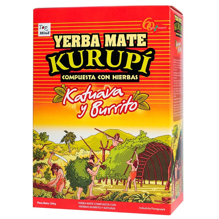 HIERBA MATE KATUAVA Y BURRITO
