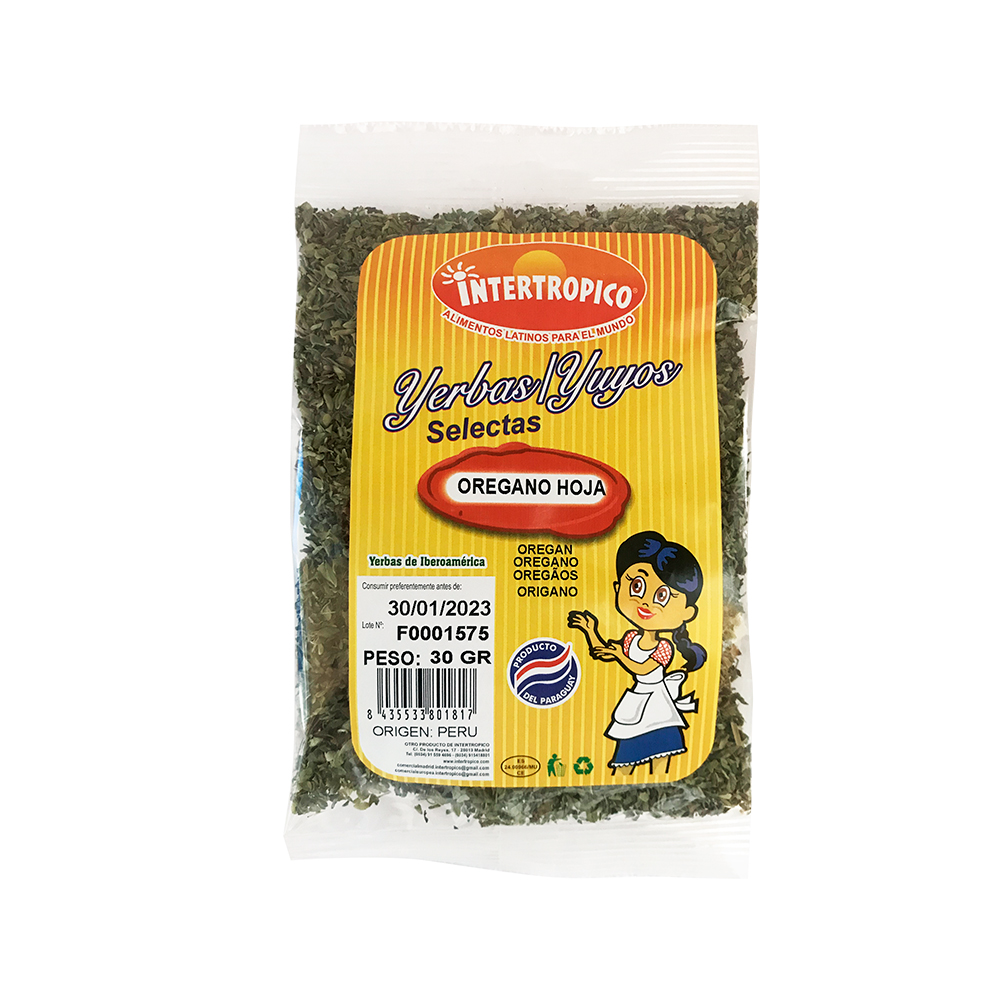 OREGANO HOJA INTERTROPICO
