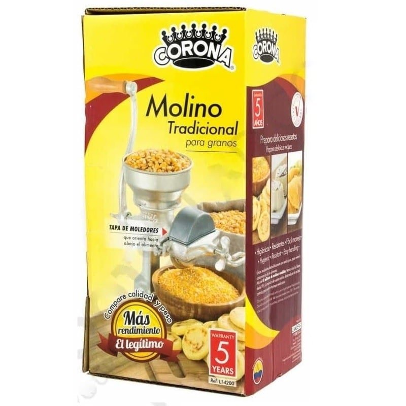 Molino Tradicional para granos Corona