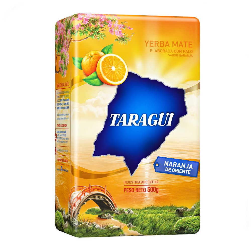 Yerba Mate Taragüi Naranja de Oriente