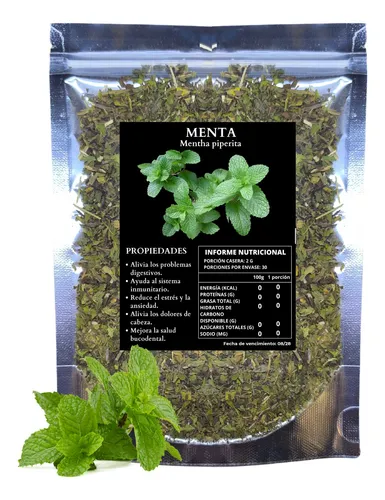 Menta seca 100g
