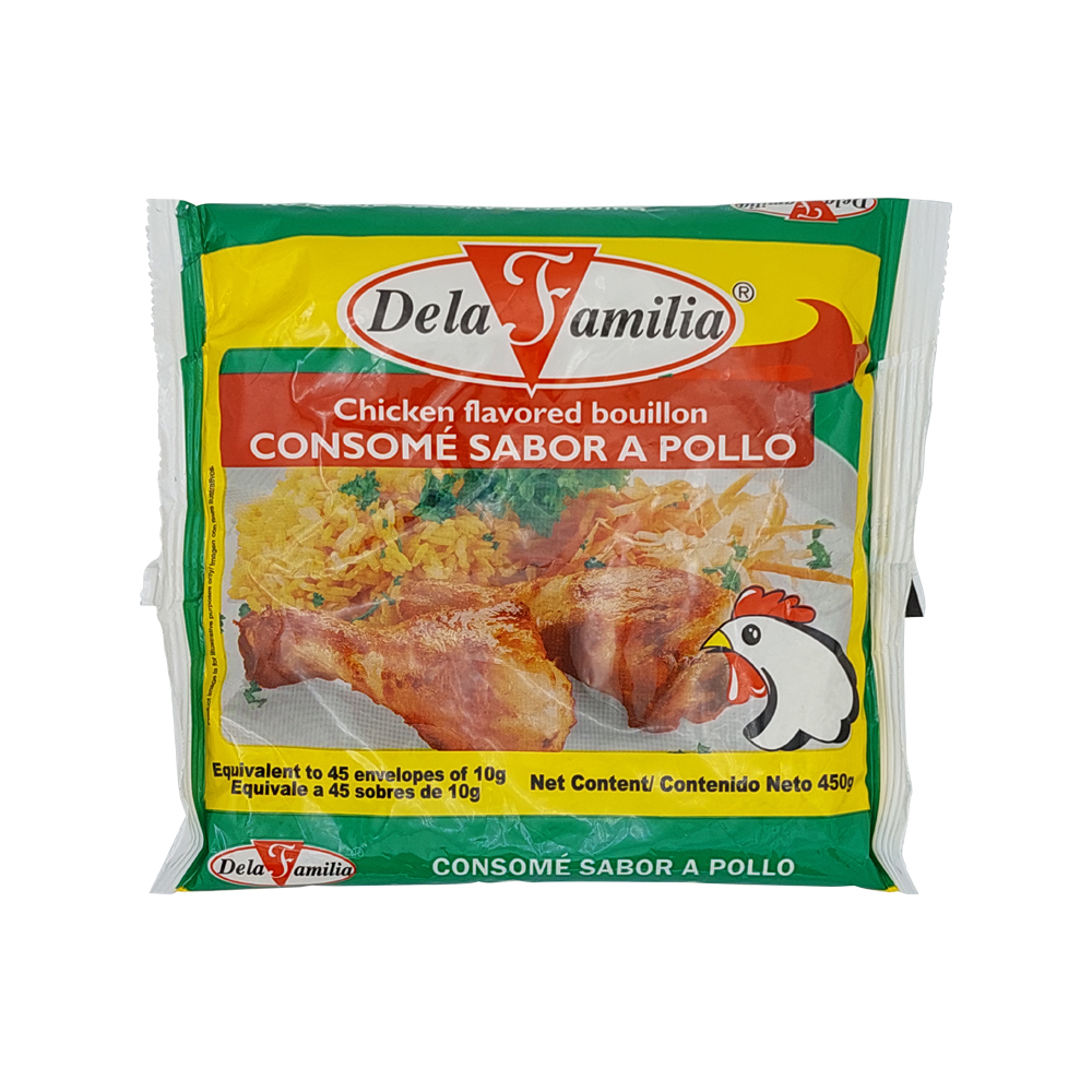 Consomé sabor a pollo Dela Familia