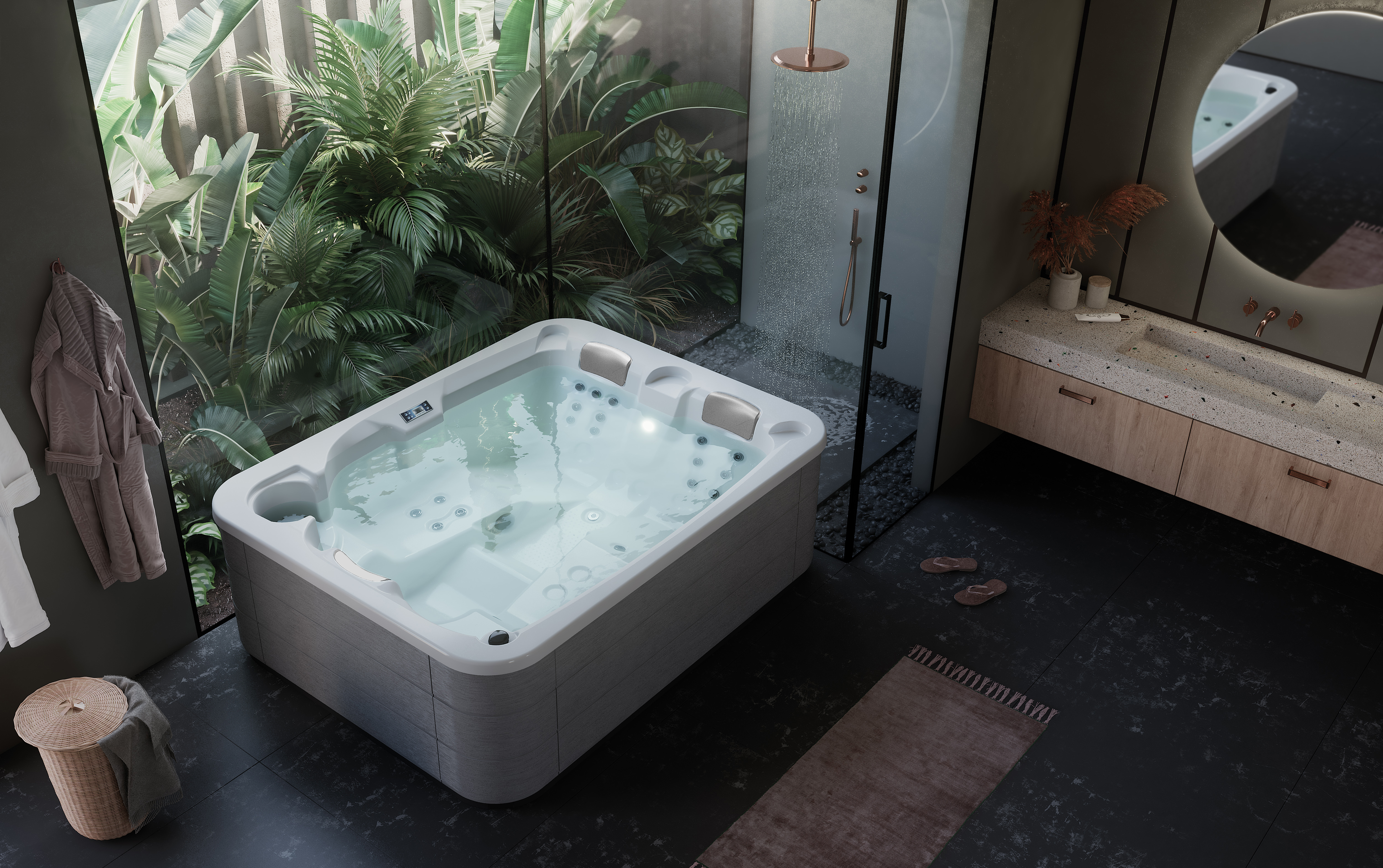 AQUAVIA Spa NATURAL 3 persons
