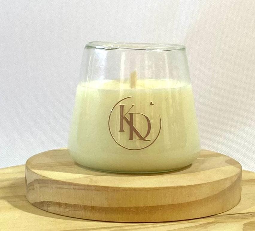 Vela de soja  aromática grande 