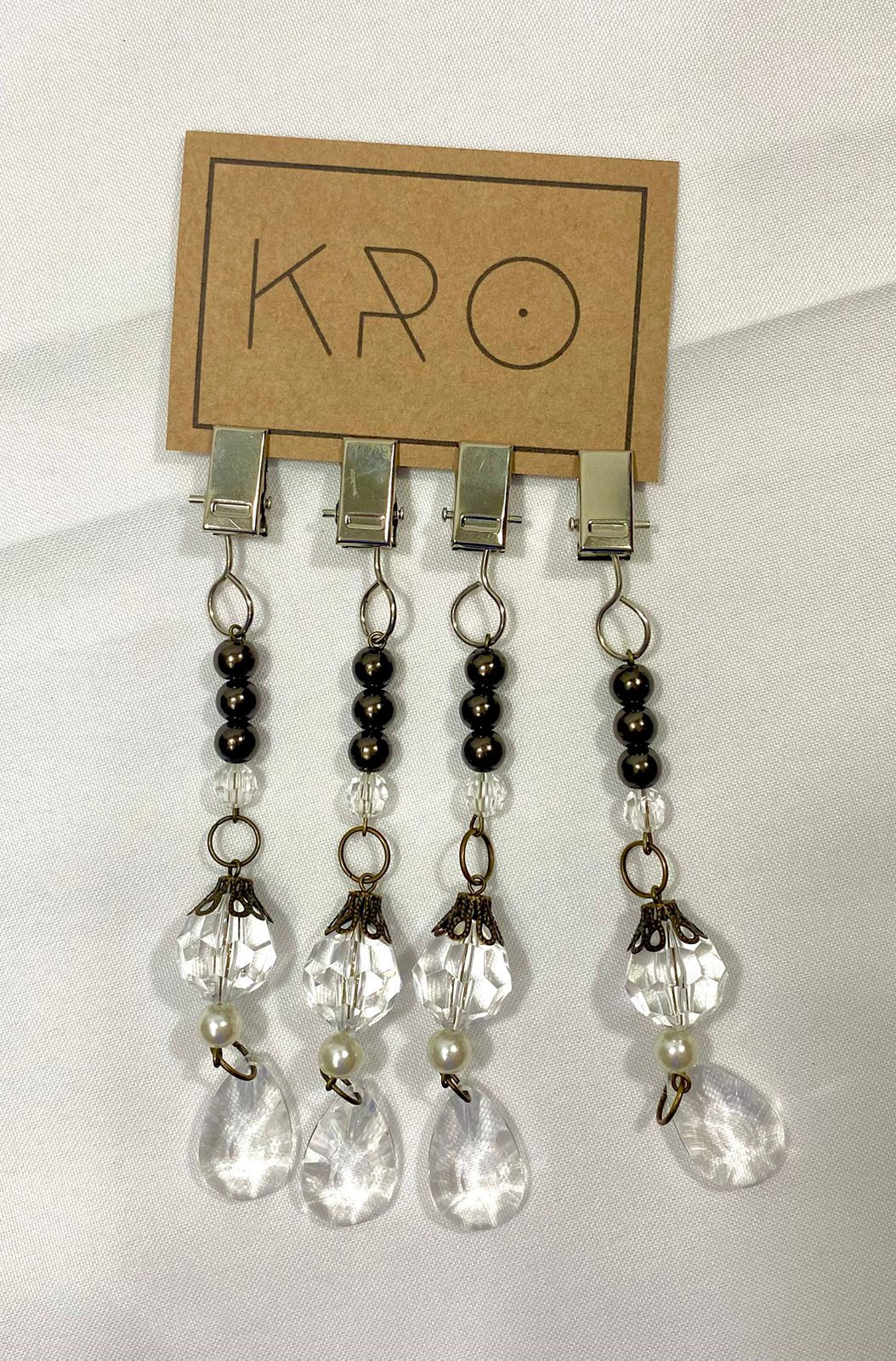 Clip decorativo para manteles 