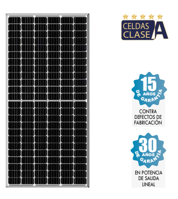PANELES FOTOVOLTAICOS MONOCRISTALINO TOPCon