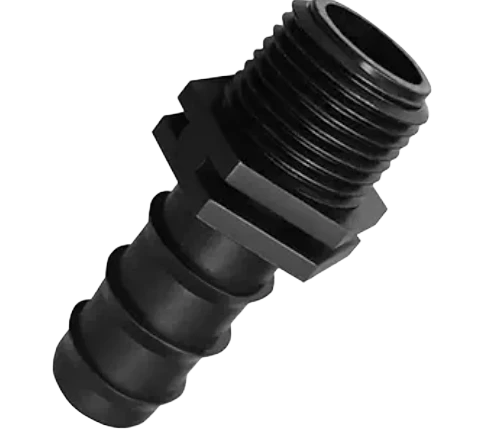 Coonector macho de manguera